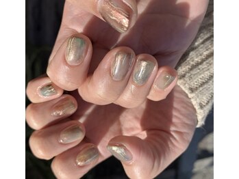 テントヘアー(tent hair)/絵画のようなニュアンスネイル