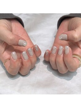 シックドゥヨコテ(CHIC de Yokote)/ぷっくりニュアンスネイル