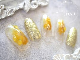 シンプルアート8月/塗りかけ