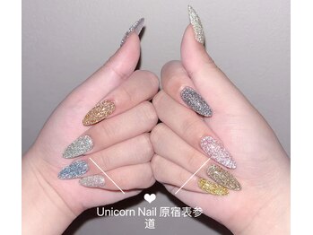 ユニコーンネイル 原宿表参道(unicorn nail)/キラキラのenoi フラッシュ