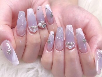 プラータ(PLATA)の写真/フォルムにこだわったスカルプで美しい指先に！シンプルから持ち込みまでお任せ◎初回スカルプもオフ無料☆