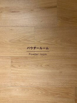 アールマインド 天神店(R mind)/パウダールームあります
