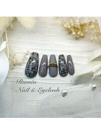 ツイードネイル