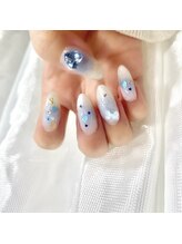 リッシュ トロワ(RICHE trois)/推し色チークネイル♪