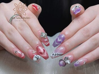 ウメネイルスタジオ(UME NAIL STUDIO)/* 長 さだしやり放題×つけ放題
