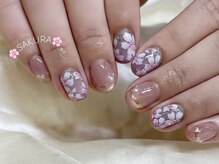ドットミーバイシュエット(dot Me by chouette)/桜ネイル