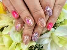 ディーネイル 京橋(D-nail)/立和名/きらきらラメラメネイル