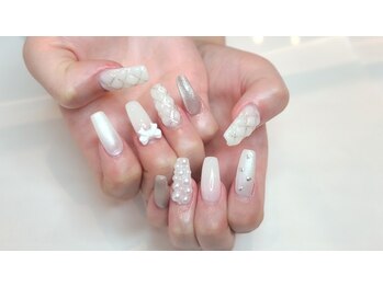 ネイルサロンアンドネイルスクールアートローズ 町田店(Art Rose)/キルティングネイル