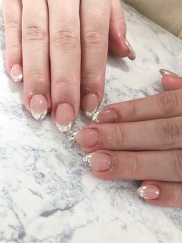 メイネイル(m.ei.nail)/ガラスフレンチ