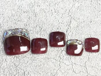 ルスールネイル(Le Seul nail)/【フット】定額デザインジェル