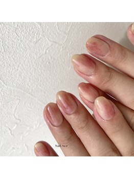 ネイルエース(Nail Ace)/桃ネイル