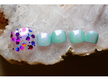 テフテフ バイ ドットエム 広尾(tef tef by.M)/パラジェル　ニュアンス　フット