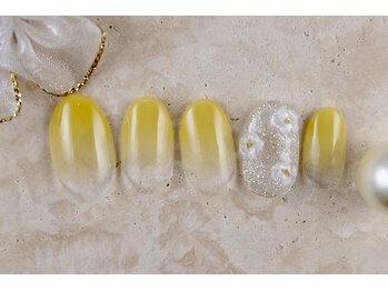 ショコ アンド ラム(Syoko&Lum)/☆ぷっくりフラワーネイル☆