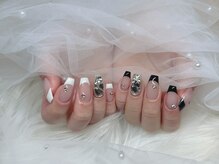 モカ 心斎橋(moca by Lee)/【Nanako】フレンチネイル