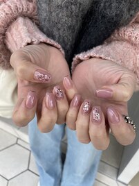 押し花ネイル