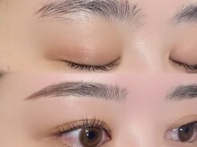 クレビア(CreBiA)/アイブロウ/ビフォーアフター