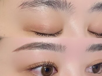 クレビア(CreBiA)/アイブロウ/ビフォーアフター