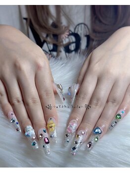 ラムネイル 恵比寿店(RAMU nail)/チップ長さ出しやり放題コース