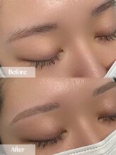 アップユー(UPU)/眉毛　ビフォーアフター