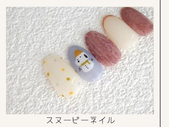 プレンティー 北千住西口店(plenty)/スヌーピーネイル