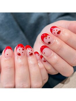 ベース有りフレンチ×ハートホロ