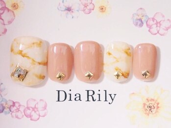 ディアリリー(Dia Rily)/秋フットネイル♪