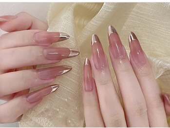 ネイルサロン ジェイ(Nail Salon J)/韓国ネイル/ミラーフレンチ