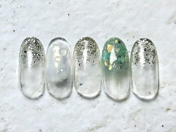 アヤ(AYA)/水滴ネイル