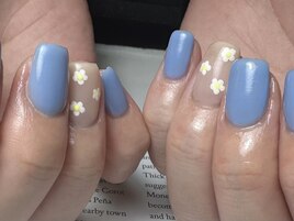 手描きお花アート