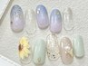 【新規オフ無料】人気NO.1★イベントネイル6980円◇summer collection