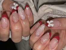 ネスネイル 池袋(Nes.nail)/レース×フレンチ