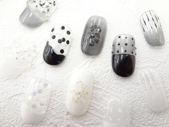 ネイルサロン クイール 小山店(NAIL SALON QUILL)/ランダムモダンアート