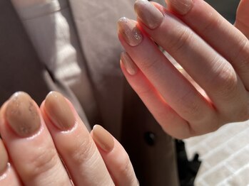 シェリ バイ リッシュ(Cheri by RICHE)/ベージュワンカラー(ラメがけ)