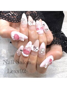 レックス(Lexx92)/スカルプ10本アート