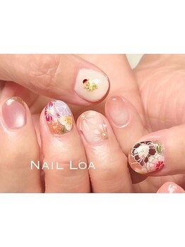 手描きアートが得意なサロン