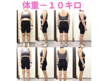 ダイエット専門整体サロン/－10キロ　ウエストー１０センチ