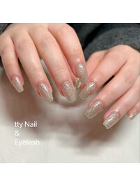 ラメワンカラー