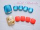 ネイル マテリア 池袋店(Nail Materia)の写真/【初回オフ無料/フットバス込み】おしゃれな足元は大人女子のたしなみ♪サンダル映えデザイン多数あります!