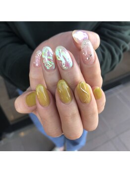 トータルサロン 白べぇーっ プラス/氷ネイル