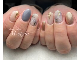 大理石ネイル