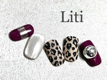 リティ(Liti)/No.145 ART(B)ヒョウ柄