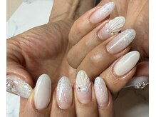 アンドエムネイル(&M nail)の雰囲気（夏ぷっくり♪マーメイドネイル＊）