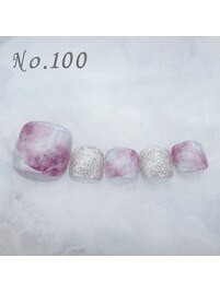 フットネイル：No.100