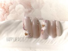 ハッピービューティー(Happy Beauty)/定額7500円☆フラワーネイル