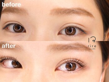 リル 北千住店(rire)の写真/目元のお悩みは当店にお任せ下さい！あなたの"なりたい目元"を叶えます☆北千住/眉毛/まつ毛サロン