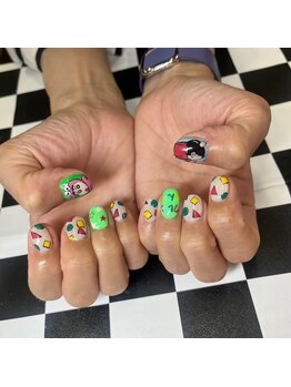 モレリア 心斎橋店(morelia)/キャラクターネイル