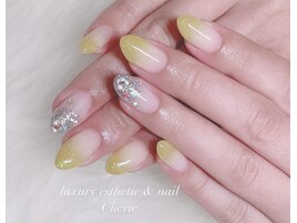 カラグラ×ラメグラ/yellowgreen