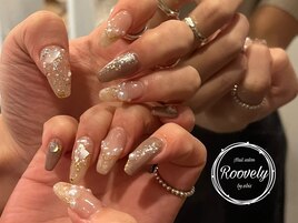 秋ニュアンスネイル