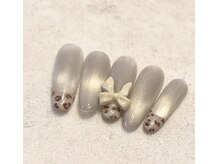 リット 代々木上原(lit.)/マグネット×ヒョウ柄リボン