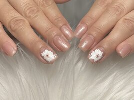 3月限定♪フラワーアートネイル